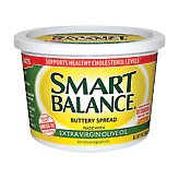 Smart Balance  64% natural vegetable oil spread made with extra virgin olive oil Full-Size Picture